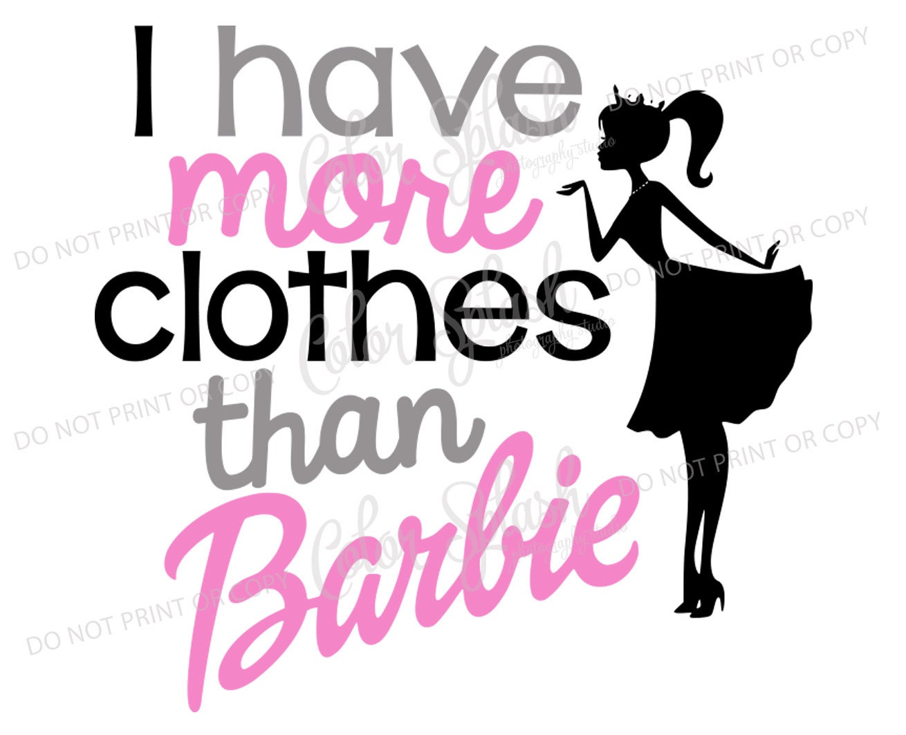 Download Barbie SVG Cutting File Cricut Girls clothes Vinyl Cut ...