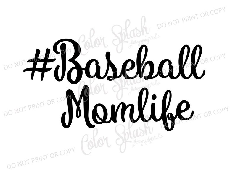 Download Baseball momlife svg dxf png eps cutting file silhouette ...