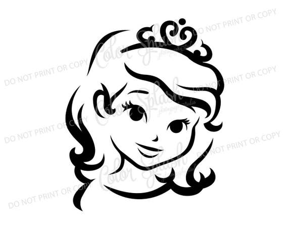 Download Sofia The First Svg Png Eps Dxf Cut File Cricut File Etsy