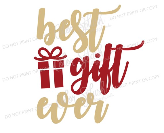 Download Best gift ever christmas svg png eps dxf cut file | Etsy