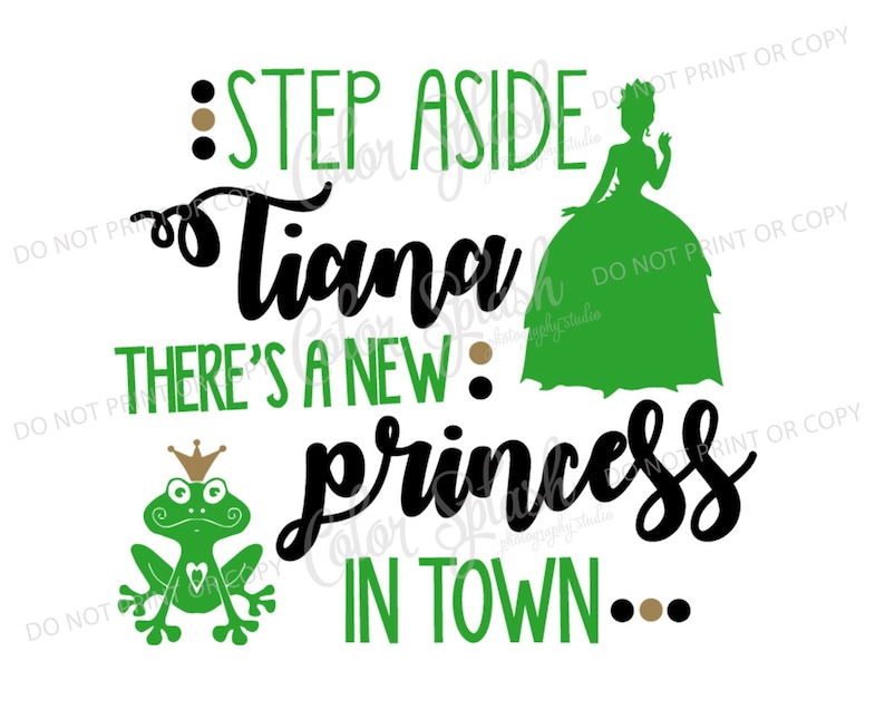 Download Tiana svg png eps dxf cut file cricut file silhouette | Etsy