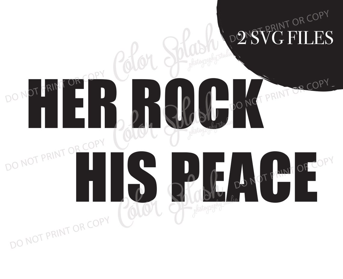his rock her peace shirts