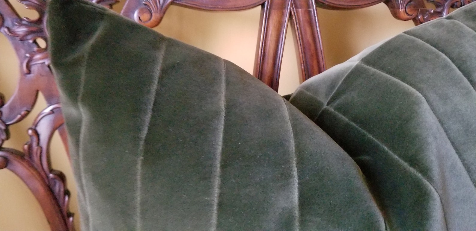 Donghia SNUGGLE Wide Ribbed Cut Velvet Green Thick Italian Etsy