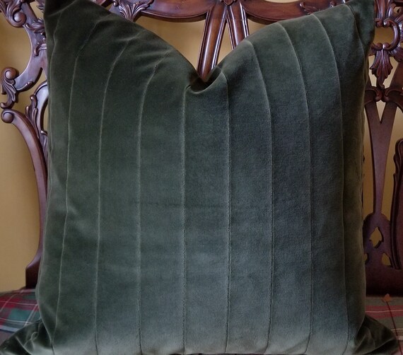 Donghia SNUGGLE Wide Ribbed Cut Velvet Green Thick Italian Etsy