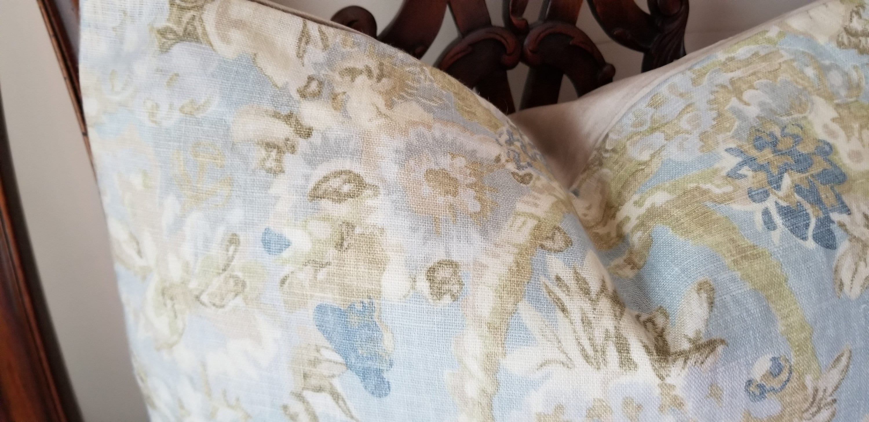 Ralph Lauren Gardiner's Bay Flora Seaglass Linen Custom Etsy
