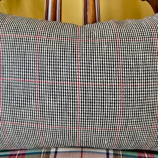 Tweed Pillow Etsy