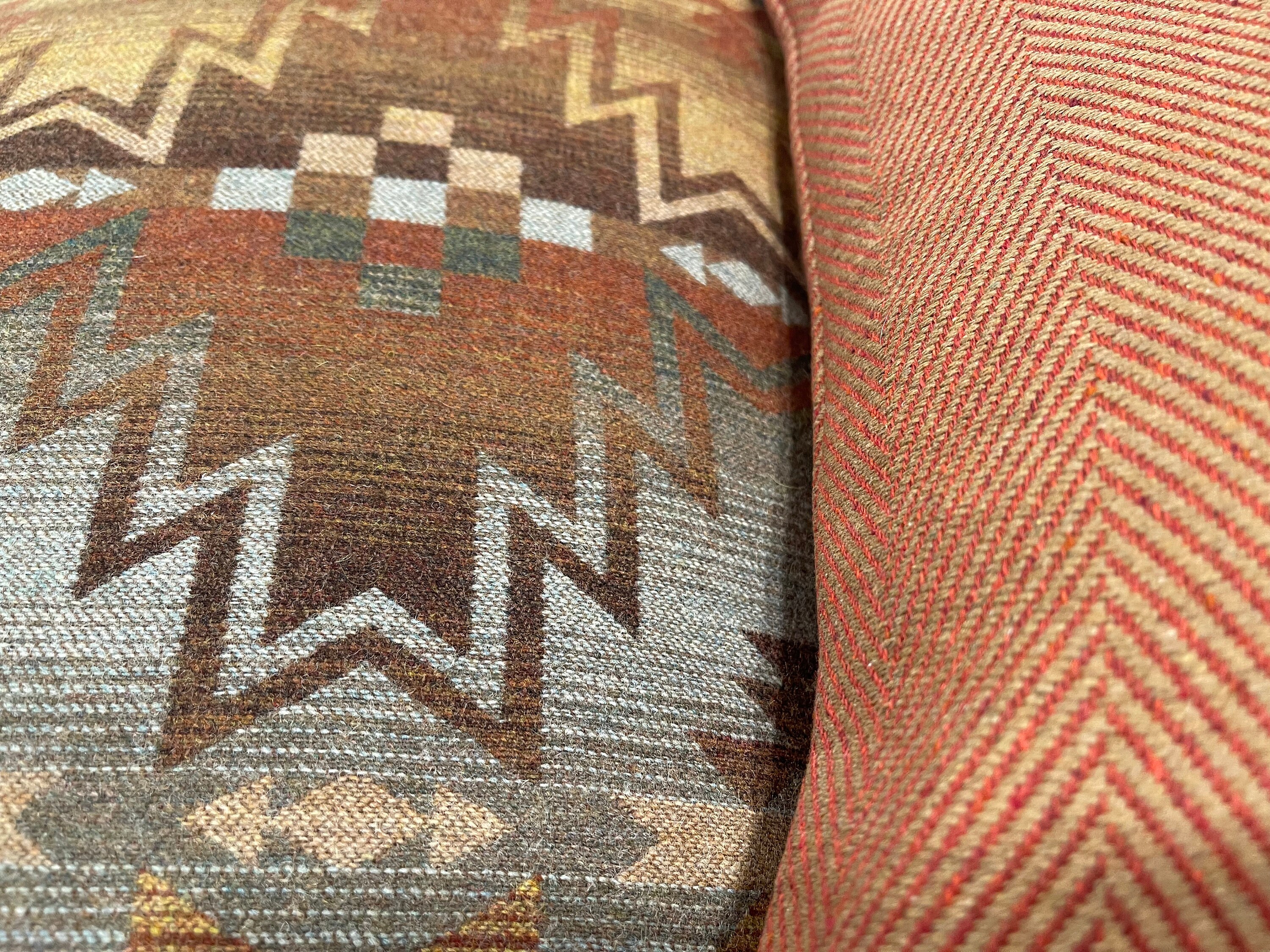Ralph Lauren Tribal Fair Blanket Canyon Scottish Wool