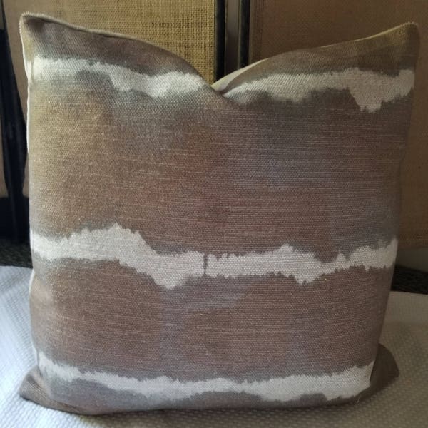 Kravet Couture BATURI Dusk Linherr Hollingsworth Boheme Collection Custom Pillow Contemporary Pillow Italian Fabric All Sizes!