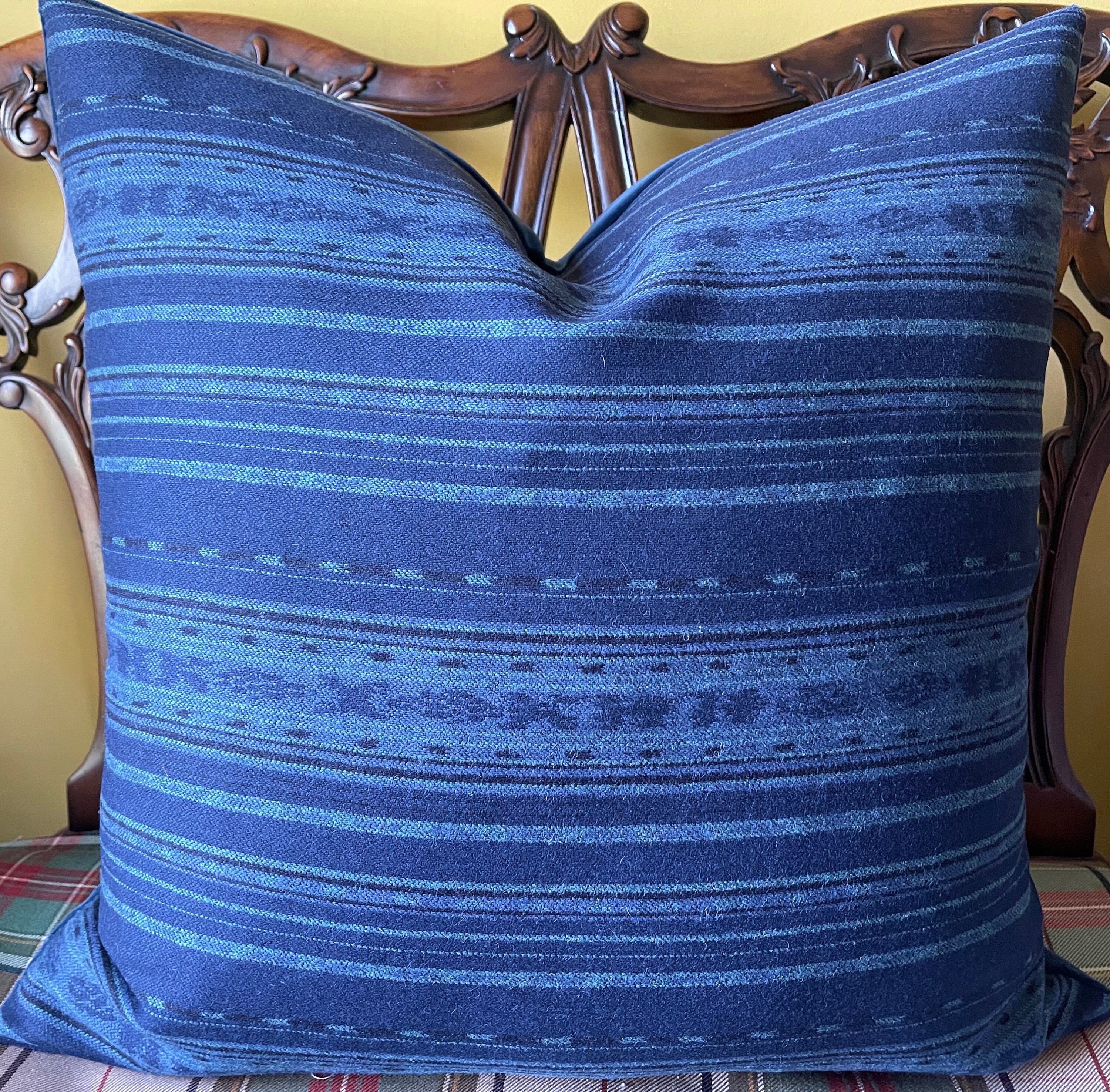 Ralph Lauren Pillow Covers Indigo - Etsy