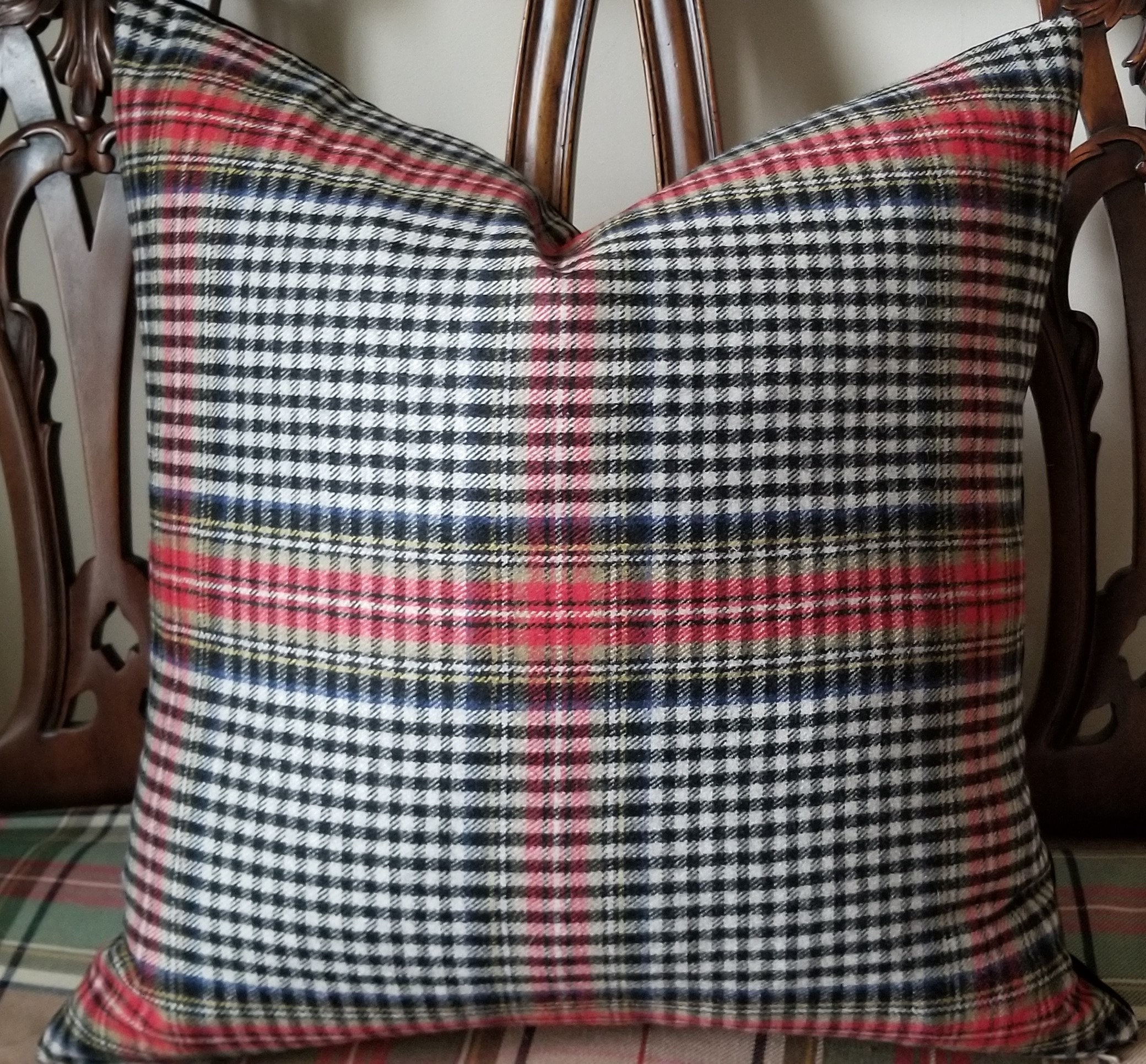 ralph lauren tartan throw