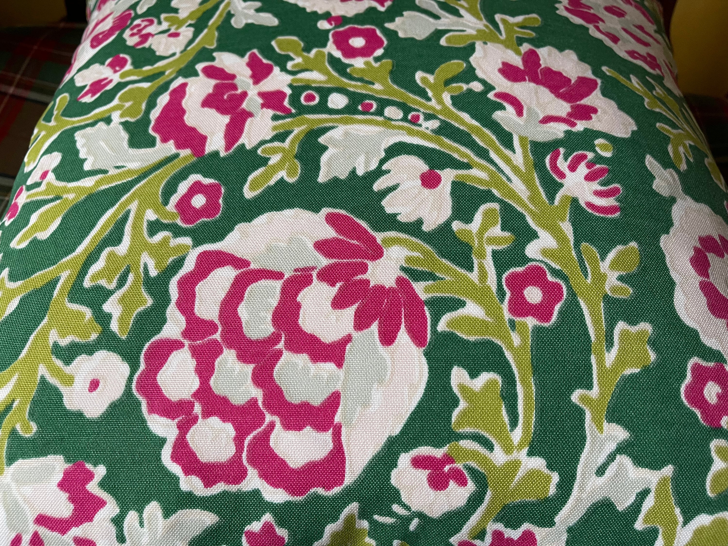 Ralph Lauren La Alameda Floral Emerald One Side Juta Weave - Etsy