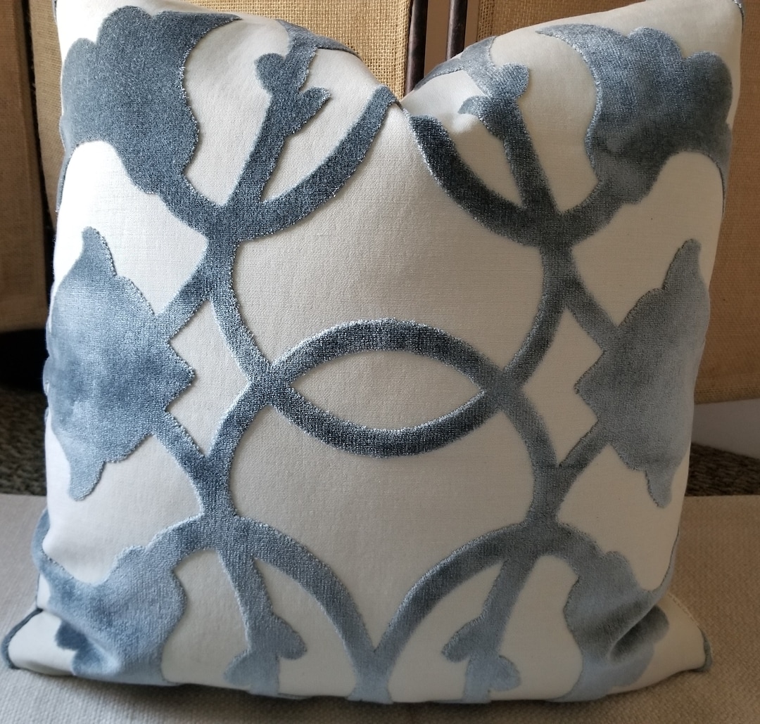 Kravet Couture Barbara Barry Poetic Plush Heron Double Sided