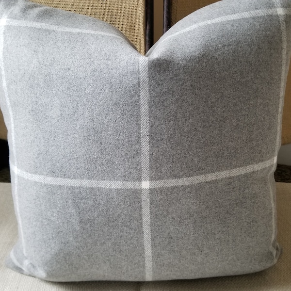 Flannel Pillow Etsy