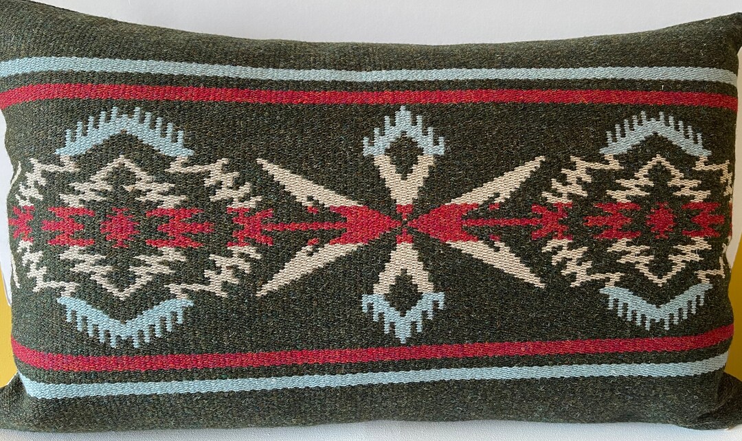Ralph Lauren Arrowhead Stripe Blanket Earth Turquoise Red Browns ...