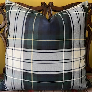Ralph Lauren Lucas Tartan Ivy League Tartan Plaid Menswear Haberdashery Mens Pillow All Sizes