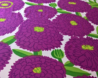 Marimekko PRIMAVERA 100% Cotton Finland Maija Isola Design Purple 3.5 yards