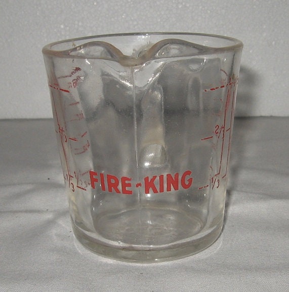 Anchor Hocking Fire King Measuring Cup (1 Cup) – The Seasoned Gourmet