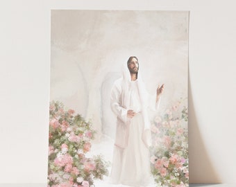 He Is Risen | Christ Illustration