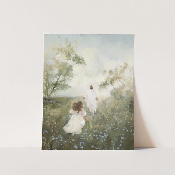 Through the Forget Me Nots - Girl