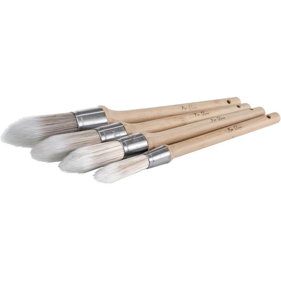 Set Of 3 Martha Stewart Crafts 32802 Stencil Brushes