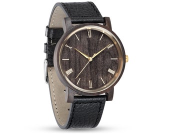 Orologio uomo in legno, regalo di compleanno, orologio in legno per gli uomini, regalo personalizzato, orologio in legno inciso, orologi in legno, regalo di compleanno marito