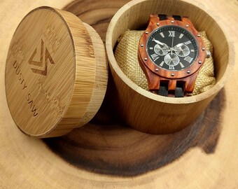 Wooden Watch, Father's Day Gift, Personalized Men Watch, Dad Gift, Engraved Watch, Custom Wood Watch, Gifts For Men, Personalized Dad gift
