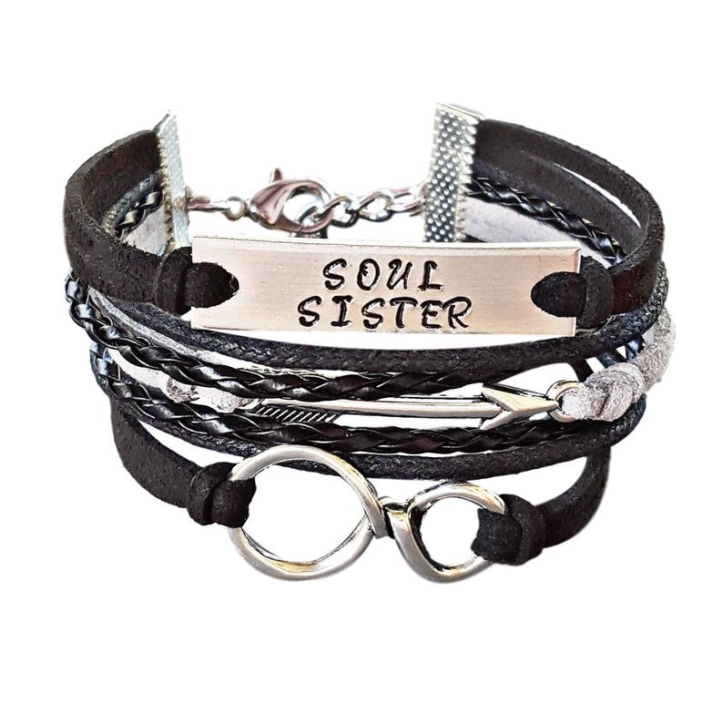 Soul Sister Bracelet Soul Sister Jewelry Hand Stamped | Etsy