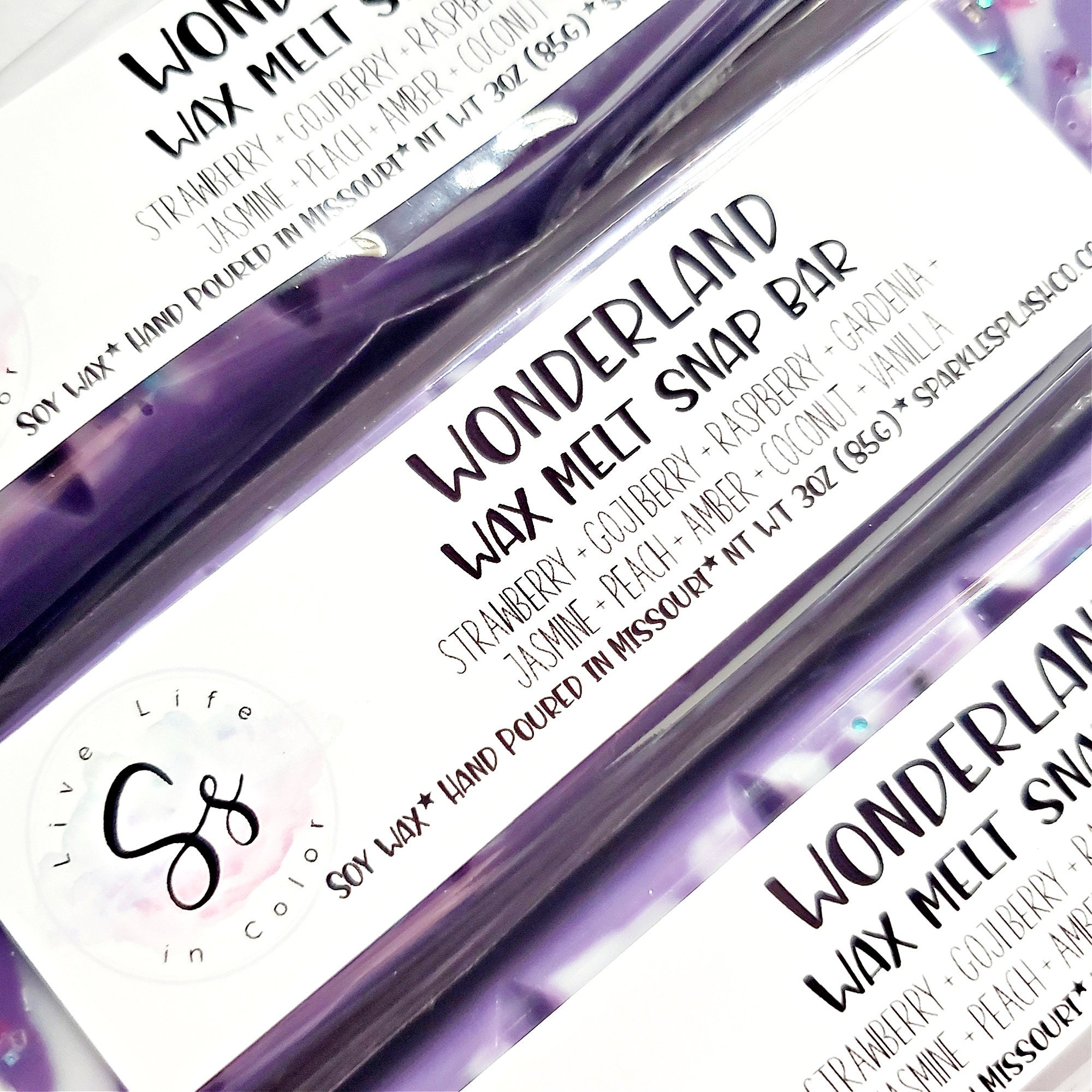 Wonderland Wax Melt Snap Bar Soy Wax Melts for Warmer Etsy Denmark