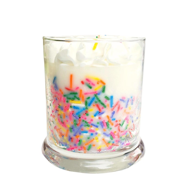 Birthday Cake Candle Birthday Candles for Her Vanilla Cake Etsy