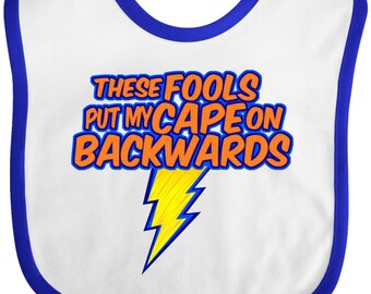 superhero baby bibs