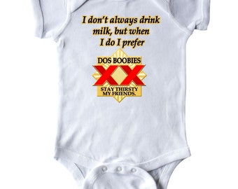 Dos Boobies Funny Baby Bodysuit By Inktastic