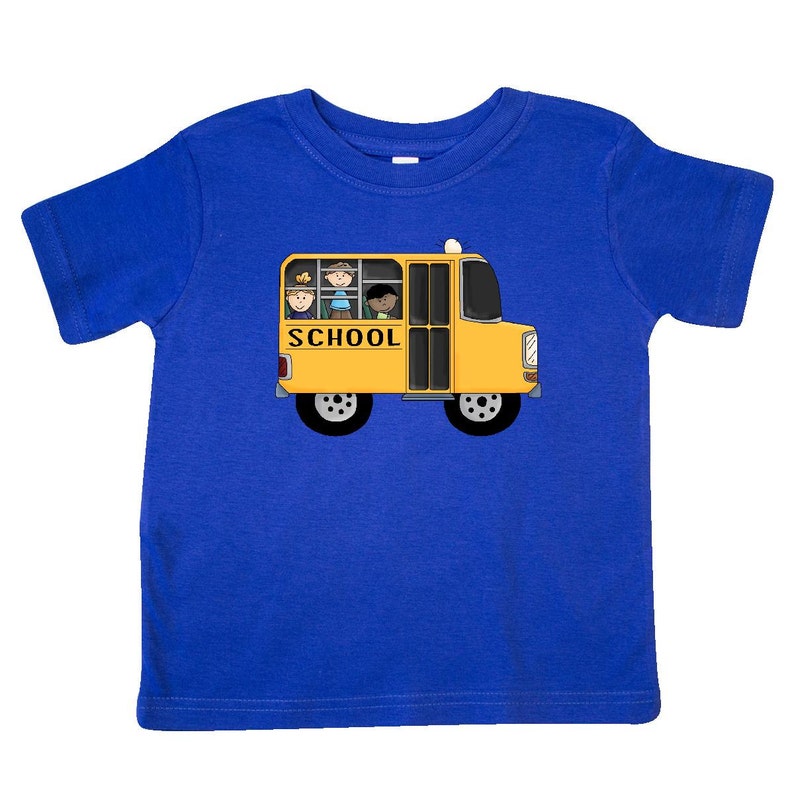 School Bus Toddler T-Shirt by Inktastic | Etsy