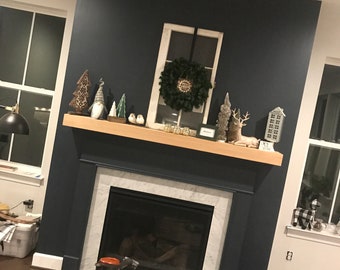 Fireplace Mantel Cover Reface Fits Over Existing Structure Etsy