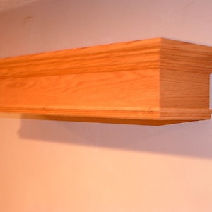 Window Valance Wood Cornice 100% Pennsylvania Hardwood - Custom Built To Any Size