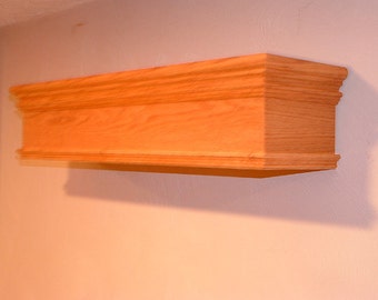 Window Valance Wood Cornice 100% Pennsylvania Hardwood - Custom Built To Any Size