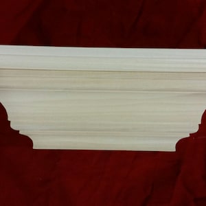 Wall Shelf Knick Knack Picture Trophy Sconce Display Shelves Floating Mantel Solid Hardwood