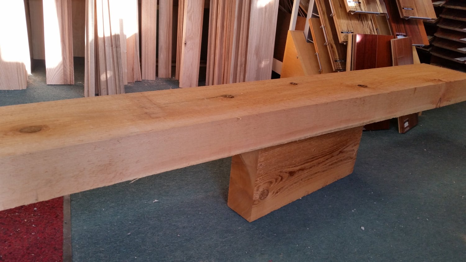 Fireplace Mantel Cedar Timber Beam Wood Rustic Rough Solid - Etsy