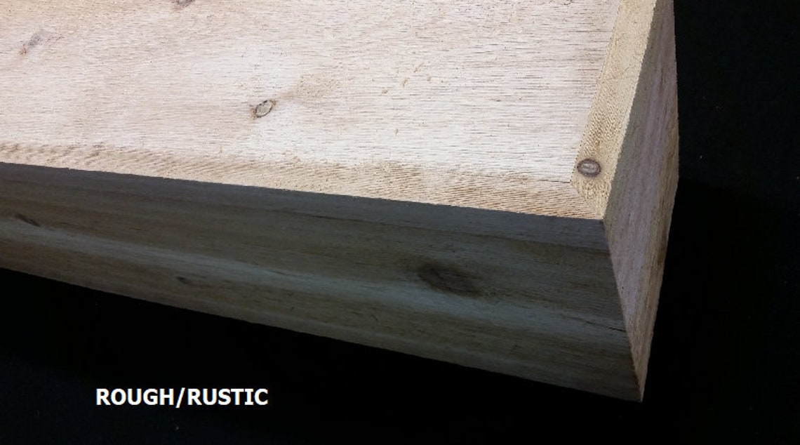 Cedar Mantel Box / Hollow Cover Solid Cedar Wood Fireplace Etsy