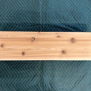 Rustic Farmhouse Cedar Cornice: Handcrafted Window Valance