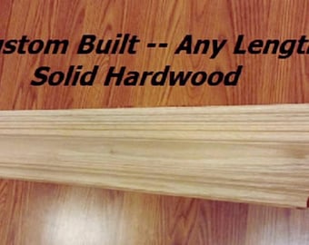 Custom Hardwood Fireplace Mantel Shelf - Pennsylvania Crafted