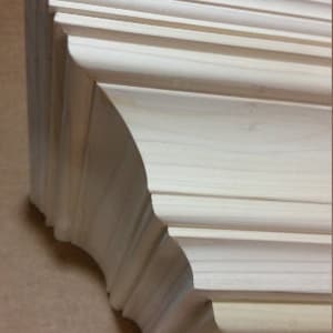 Hardwood Fireplace Mantel Slip Cover: Reface Existing Mantel - Custom Size