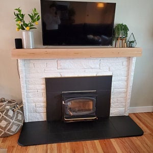 Cedar Mantel Box / Hollow Cover Cedar Wood Fireplace - Etsy Norway
