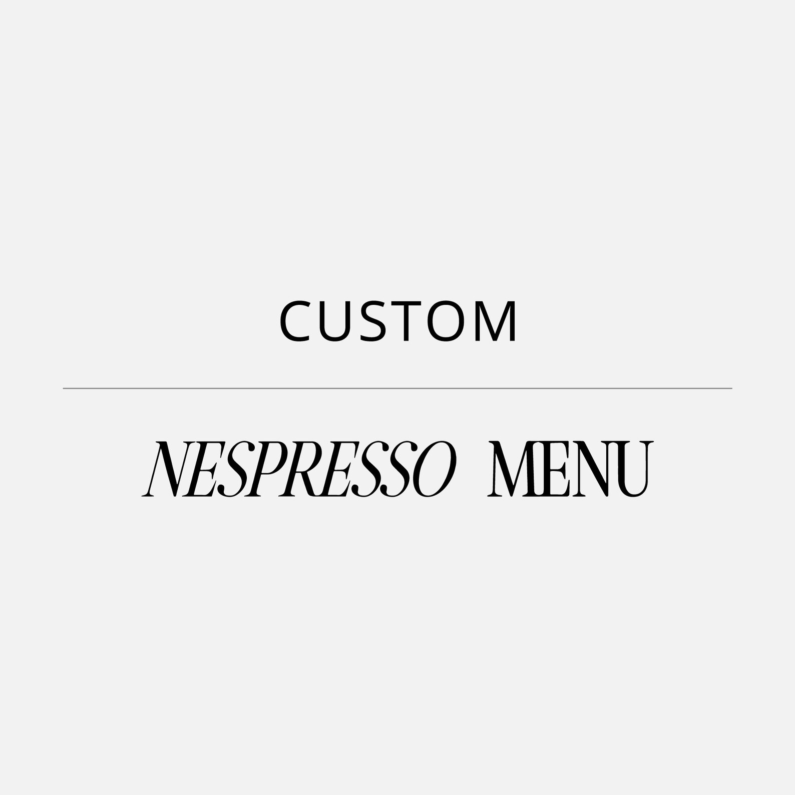 Custom Nespresso Pods Capsules Sheet Read Description Etsy