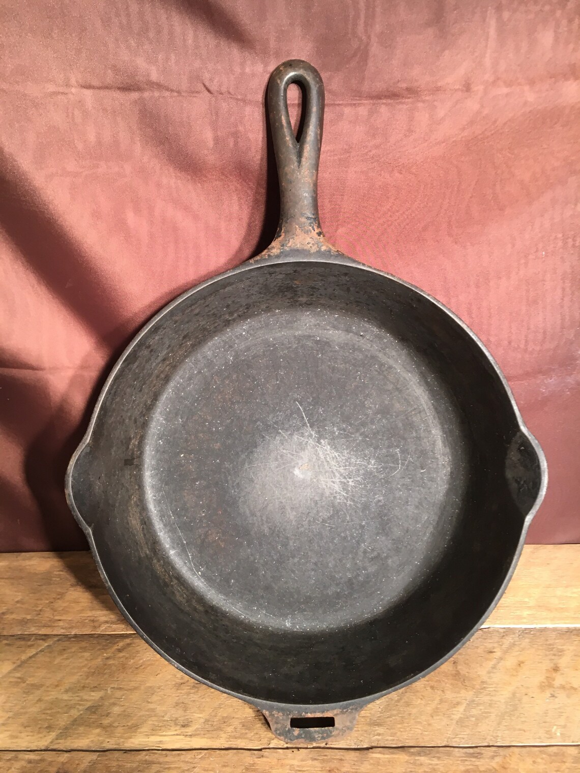 Griswold Cast Iron frying pan skillet 10 1/2 inch Etsy