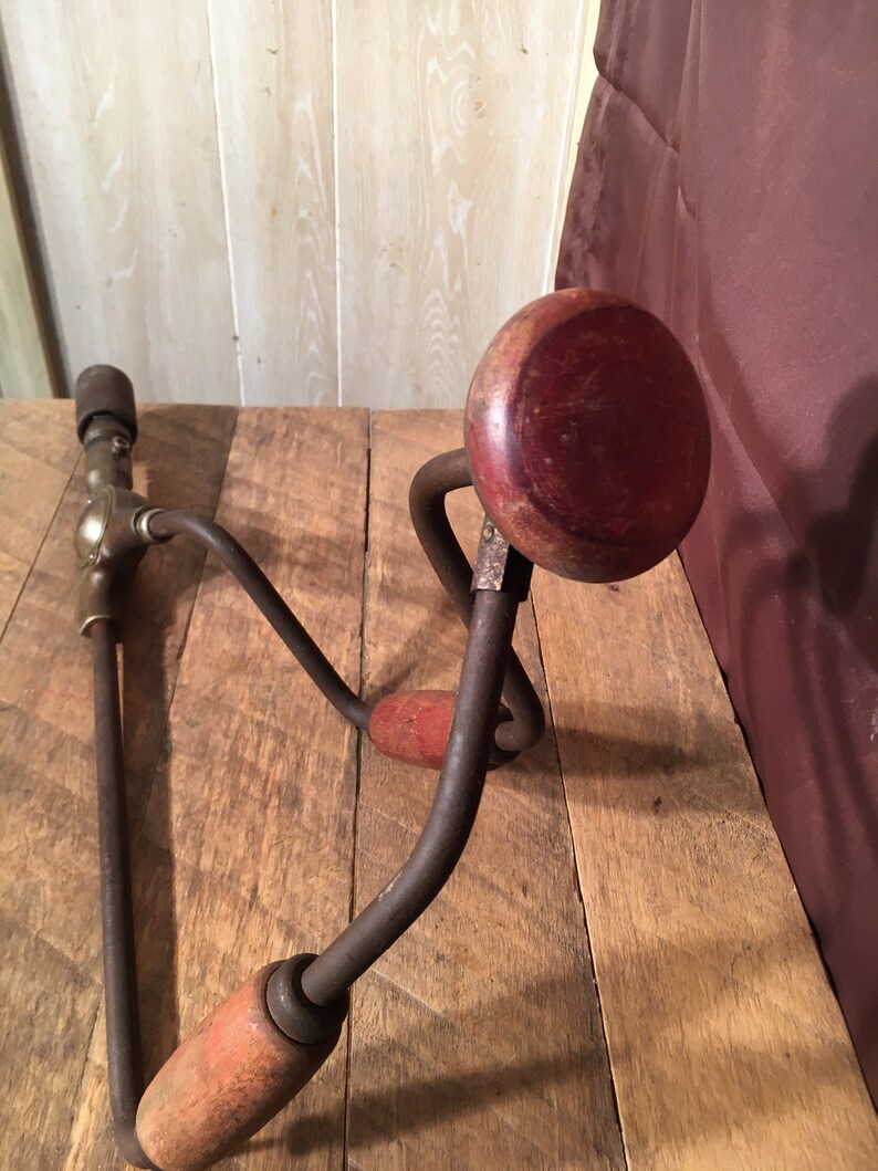 Antique Stanley corner hand brace drill millers falls Etsy