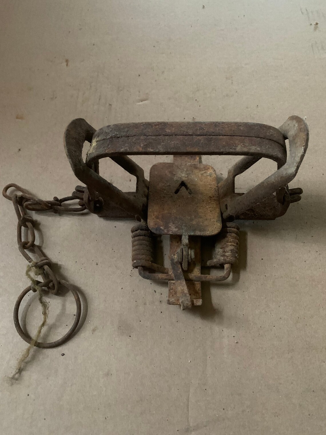 Antique Victor Steel Trap Vintage Trap Stout Trap Strong Trap | Etsy