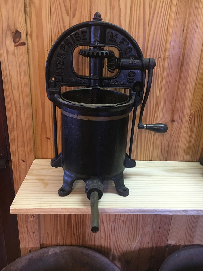 Lard Press Collection 4 Lard Presses 2468 Enterprise MFG Etsy