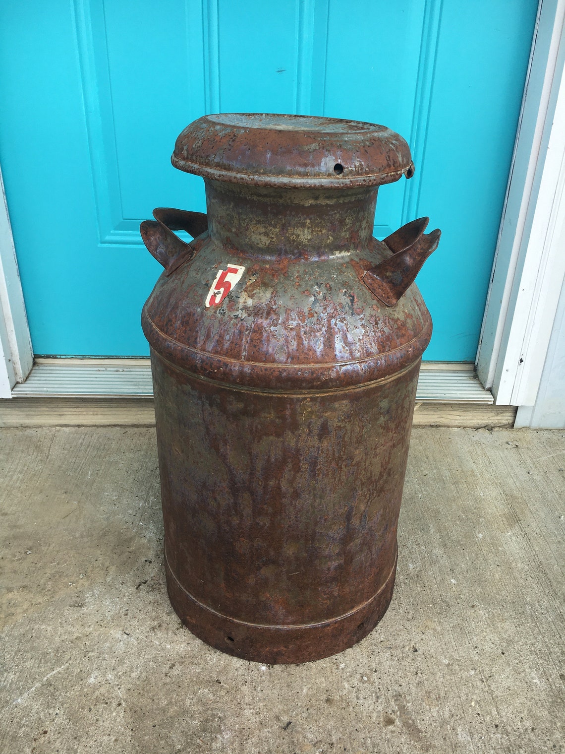 Milk can antique milk can rustic milk can rusty vintage | Etsy