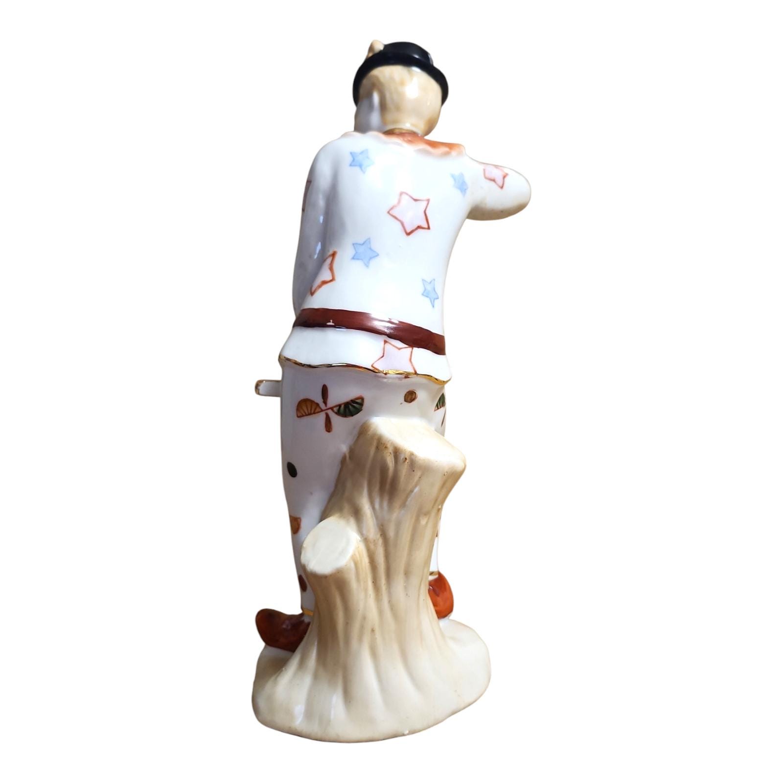 Vintage Meissen Style Porcelain Hand Painted Commedia Dell'arte