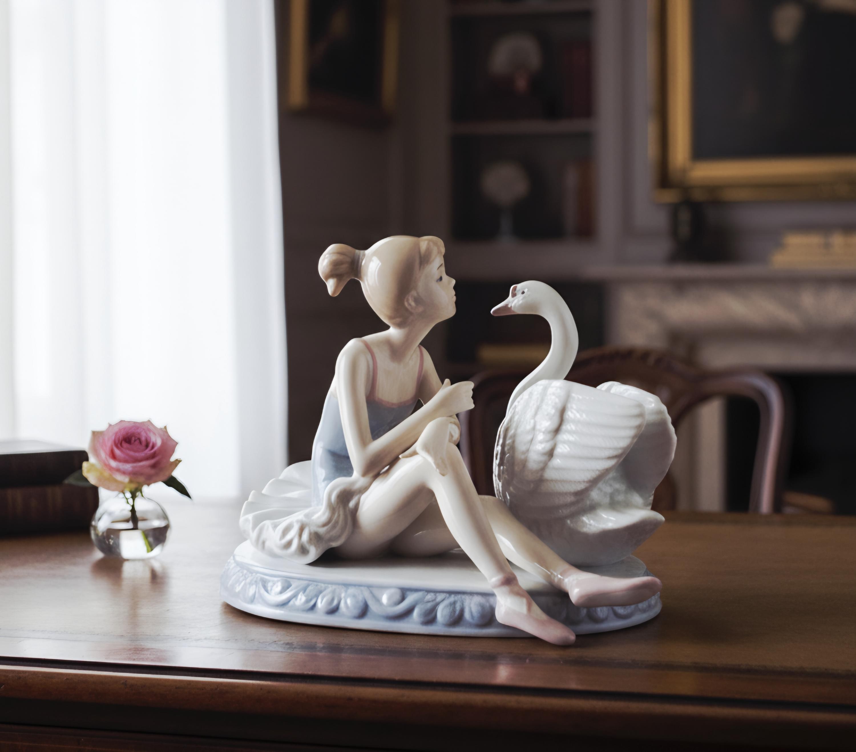 Lladro Swan - Etsy